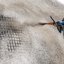 spray applied/shot concrete